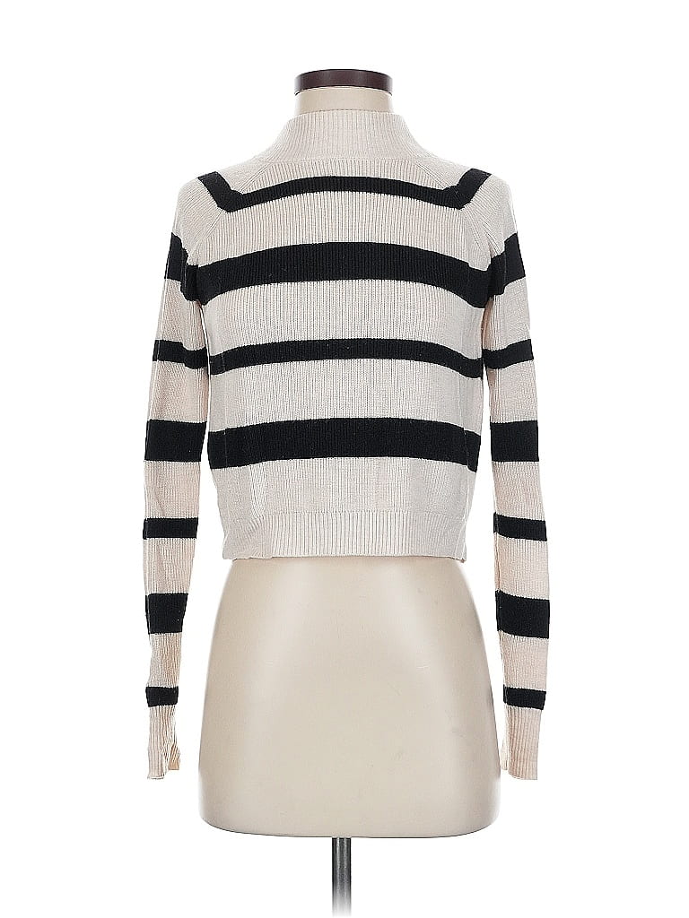 Pre-owned Assorted Brands Turtleneck Sweater In White