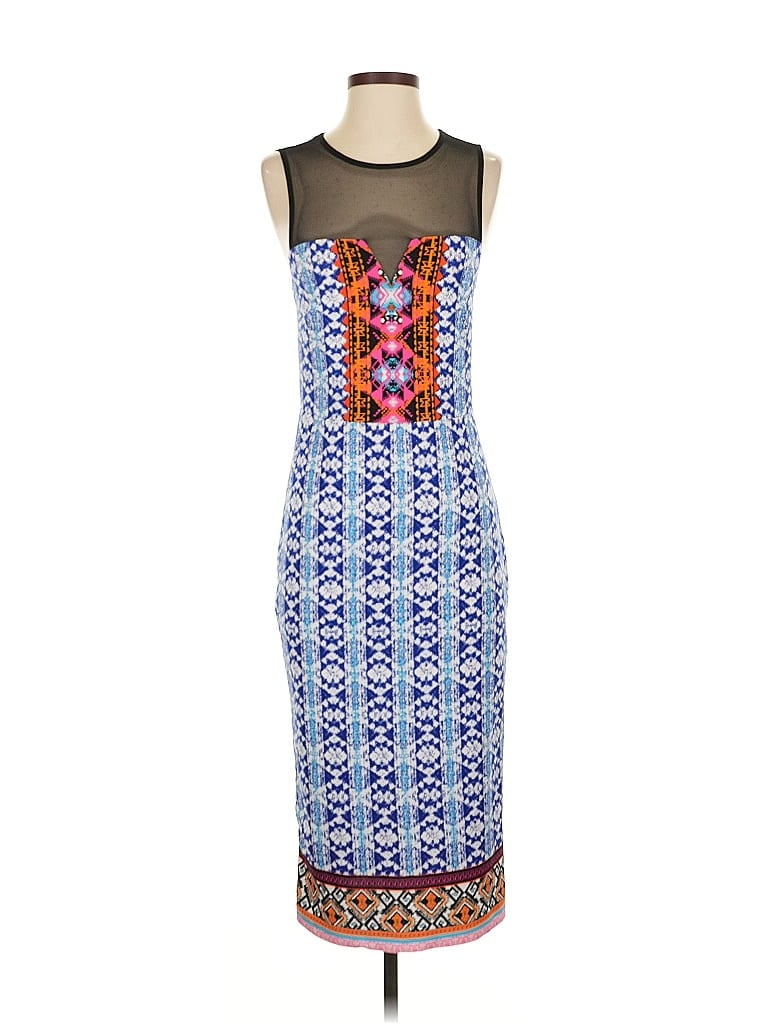Pre-owned Eci Cocktail Dress In Blue