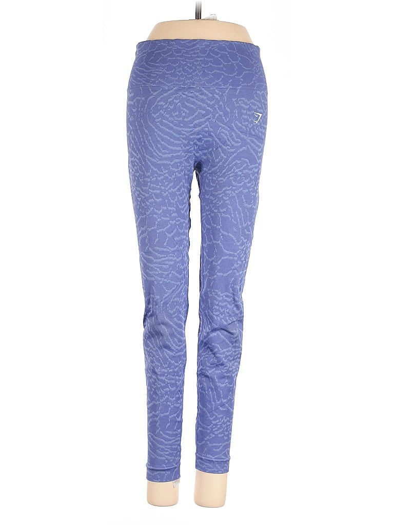 Pre-owned Gymshark Active Pants In Blue