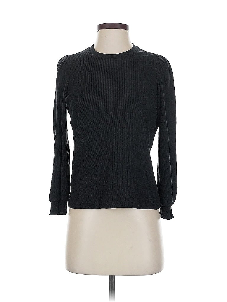 Click to view more detailed imagery on our partner's website Pre-owned Marine Layer 3/4 Sleeve T-shirt In Black