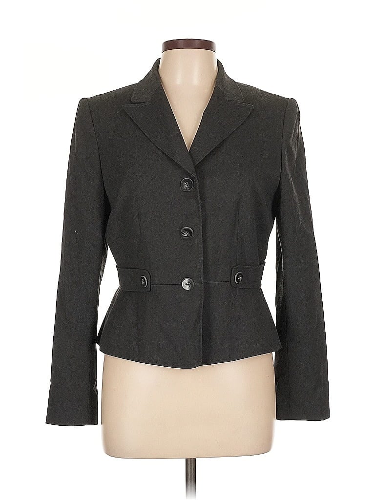 Pre-owned Tahari By Asl Blazer Jacket In Gray