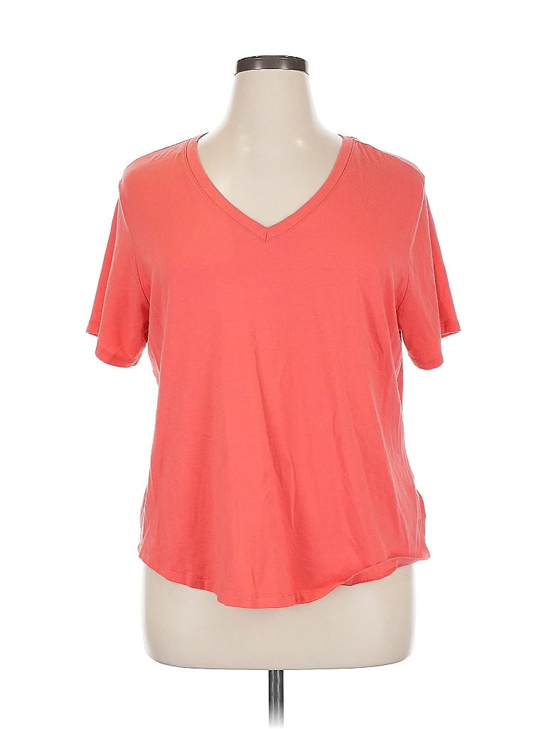 Pre-owned Terra & Sky Short Sleeve T-shirt In Orange