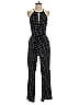 Sanctuary 100% Viscose Argyle Black Jumpsuit Size XS - photo 1