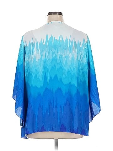 NY Collection 3/4 Sleeve Blouse (view 2)