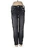 AMO Hearts Silver Black Jeggings Size 24 waist - photo 1
