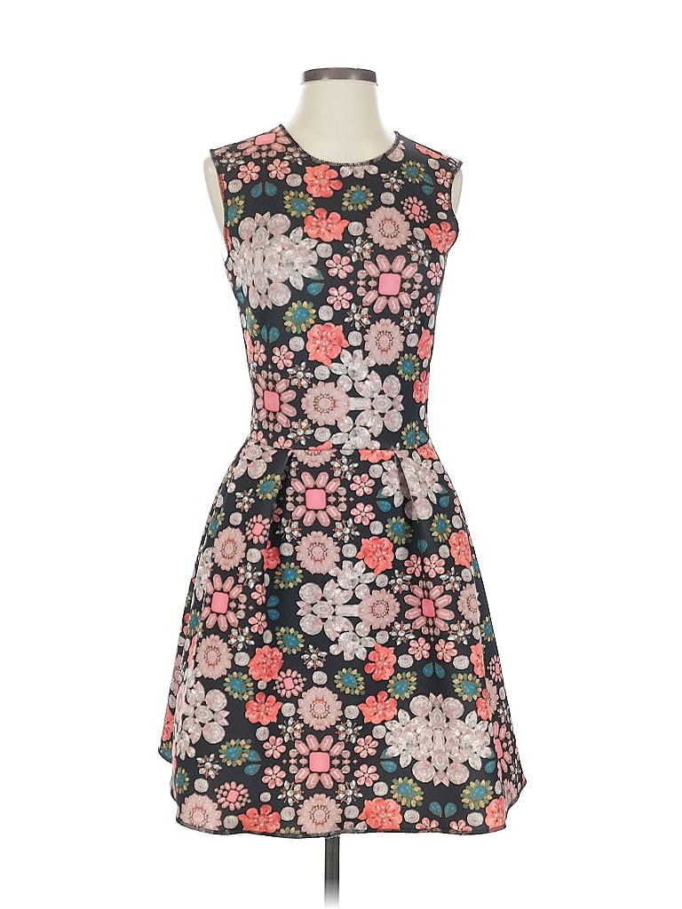 Pre-owned H&m Cocktail Dress In Black