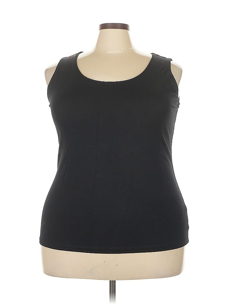 Pre-owned Charter Club Active Tank Top In Black