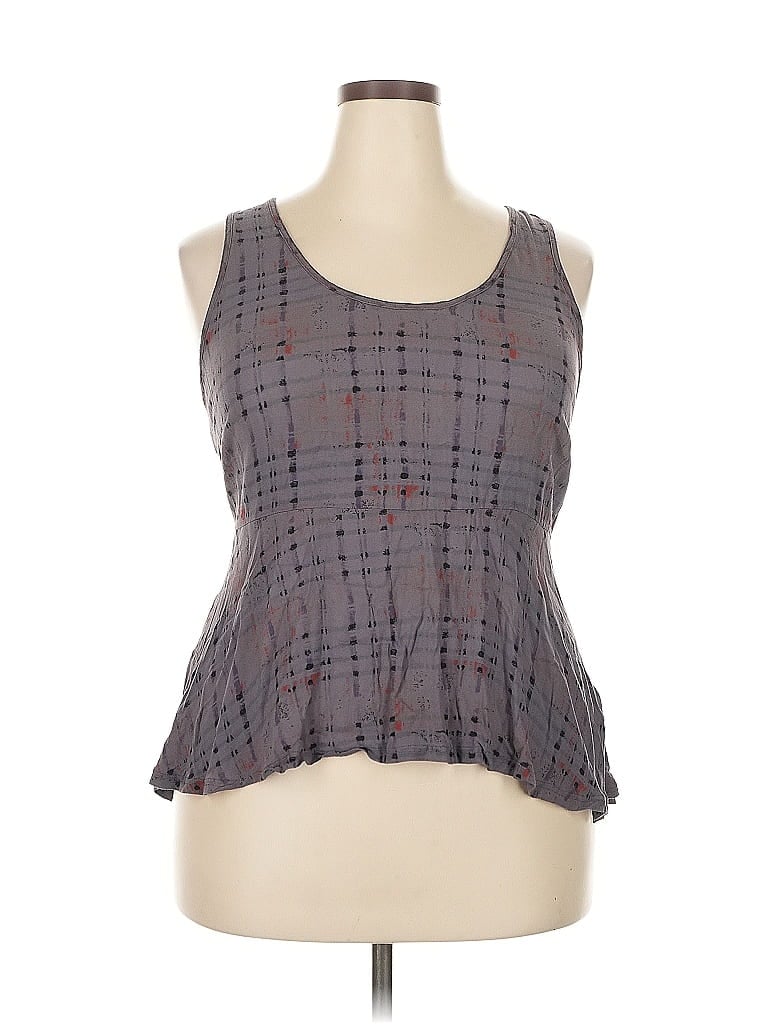 Pre-owned Harley Davidson Sleeveless Blouse In Purple