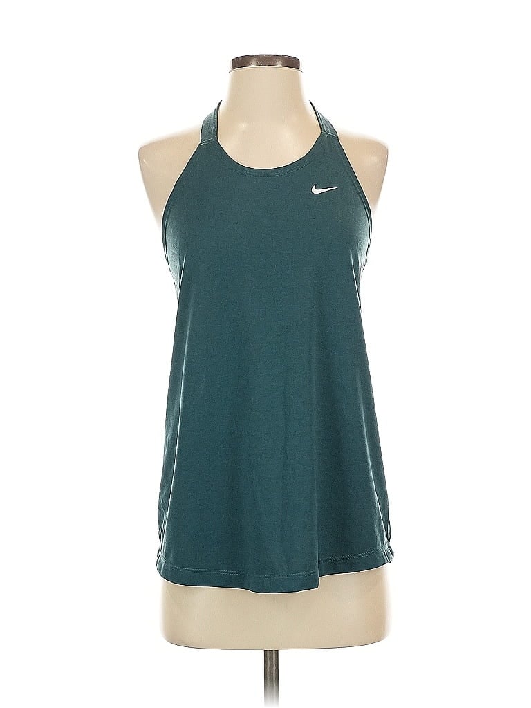 Pre-owned Nike Active Tank Top In Blue