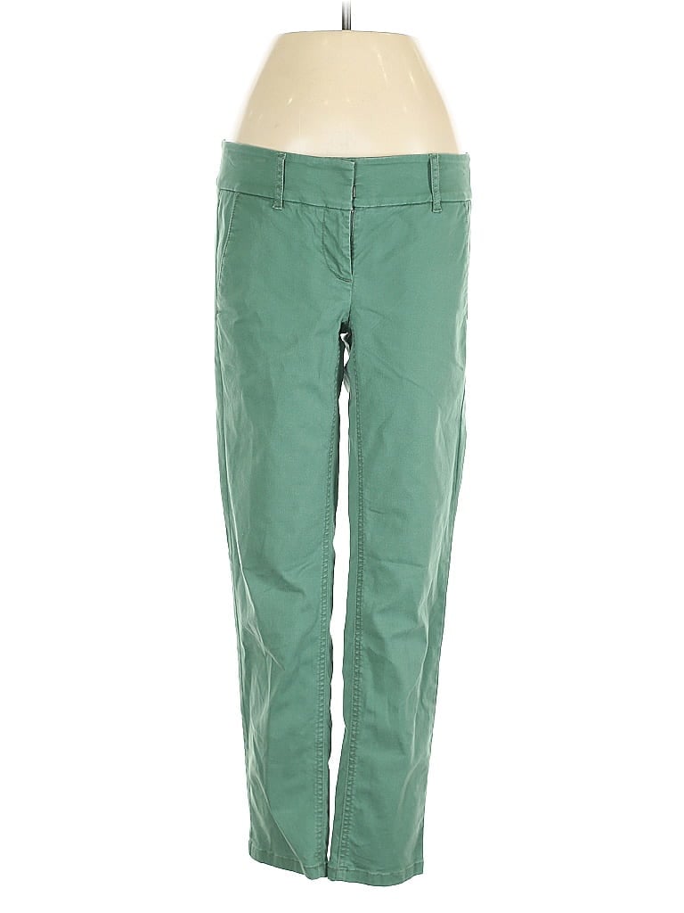 Pre-owned Ann Taylor Loft Casual Pants In Green
