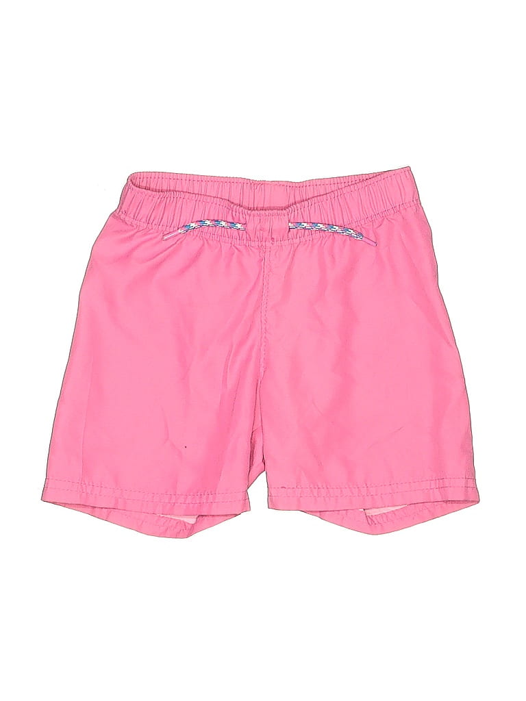 Pre-owned Old Navy Kids' Board Shorts In Pink