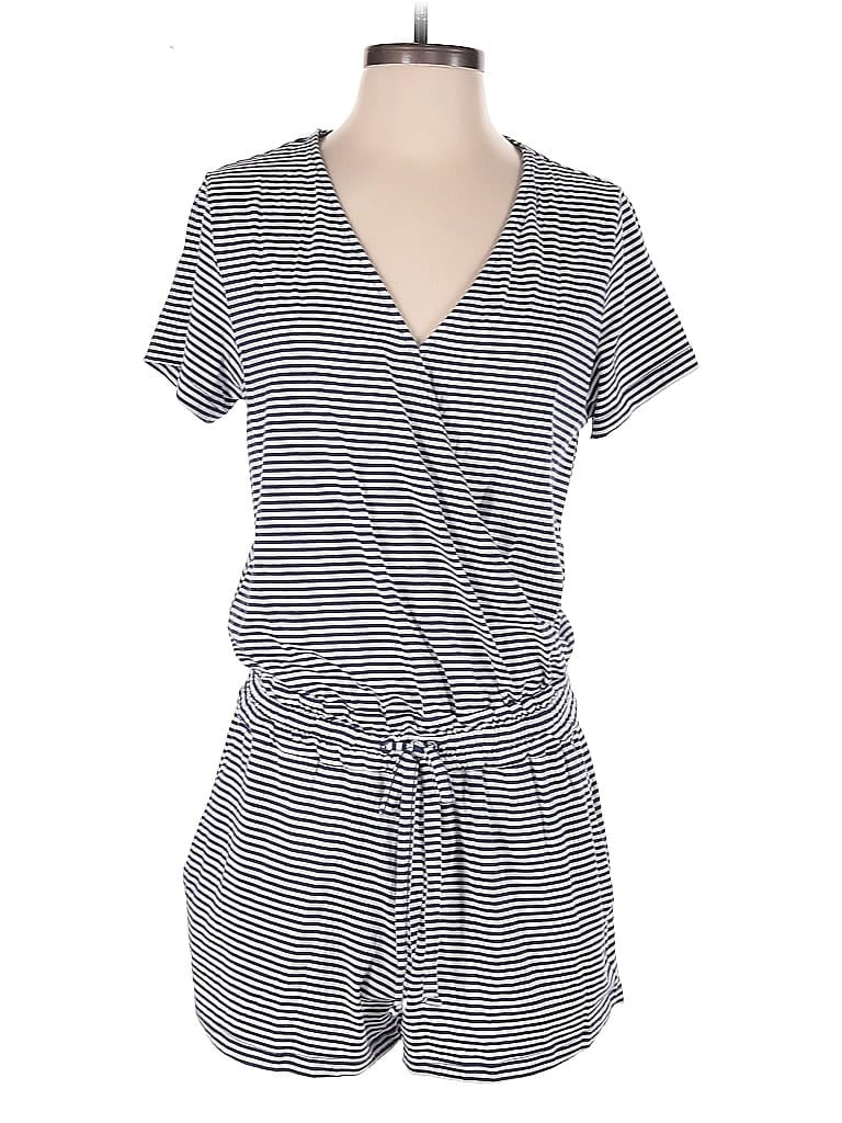 Pre-owned Vineyard Vines Romper In Blue