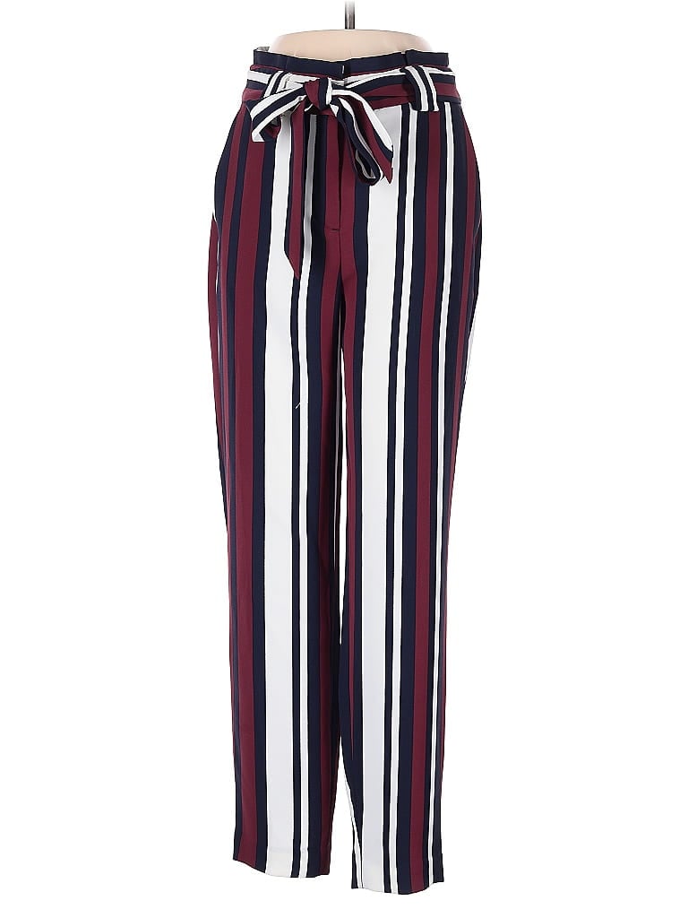 Pre-owned Express Casual Pants In Burgundy