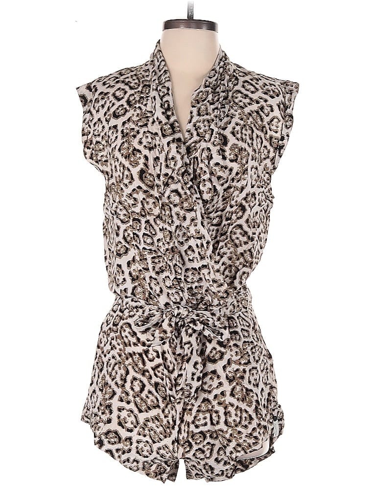 Pre-owned Oneteaspoon Romper In Brown