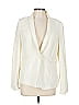 Classiques Entier 100% Silk Ivory Silk Blazer Size L - photo 1