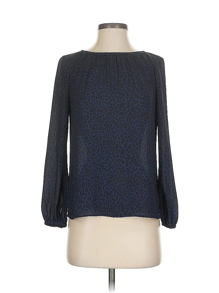 Click to view more detailed imagery on our partner's website Pre-owned Ann Taylor Loft Long Sleeve Blouse In Blue