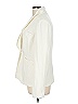 Classiques Entier 100% Silk Ivory Silk Blazer Size L - photo 5