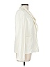Classiques Entier 100% Silk Ivory Silk Blazer Size L - photo 4