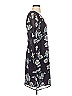 CAbi 100% Polyester Print Gray Casual Dress Size S - photo 4