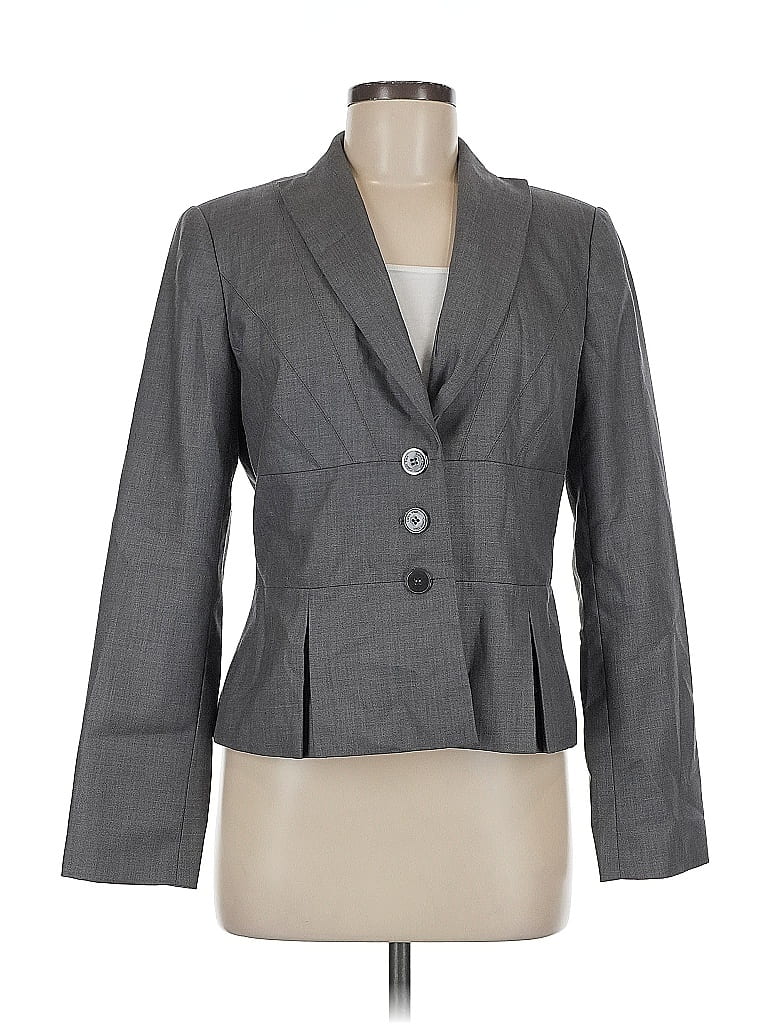 Pre-owned Calvin Klein Blazer Jacket In Gray