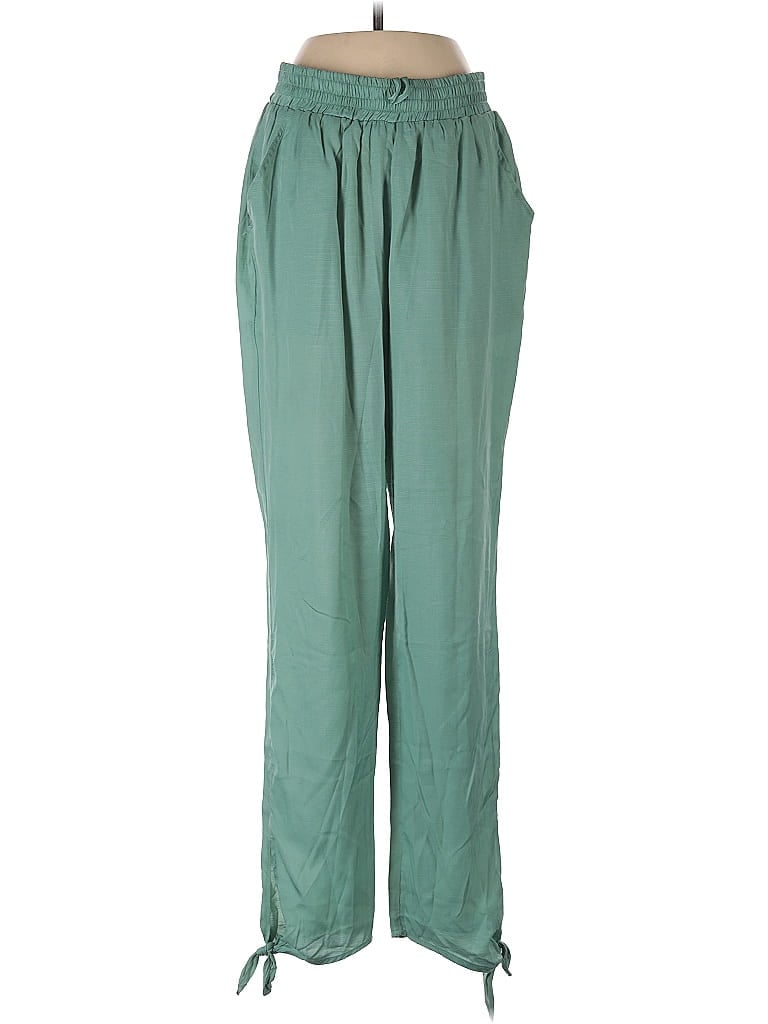 Pre-owned Kori America Casual Pants In Green