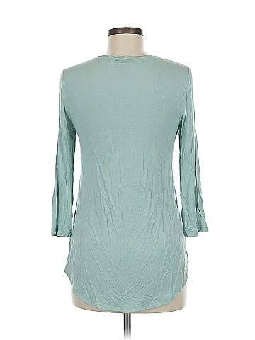 Bordeaux 3/4 Sleeve T-Shirt (view 2)