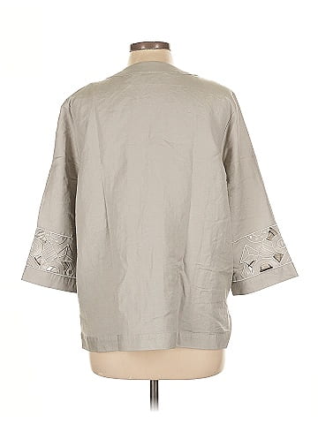 Bob Mackie 3/4 Sleeve Blouse (view 2)