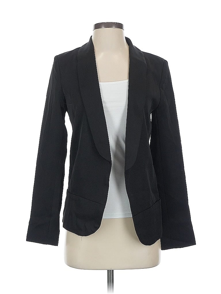 Pre-owned Love Tree Blazer Jacket In Black