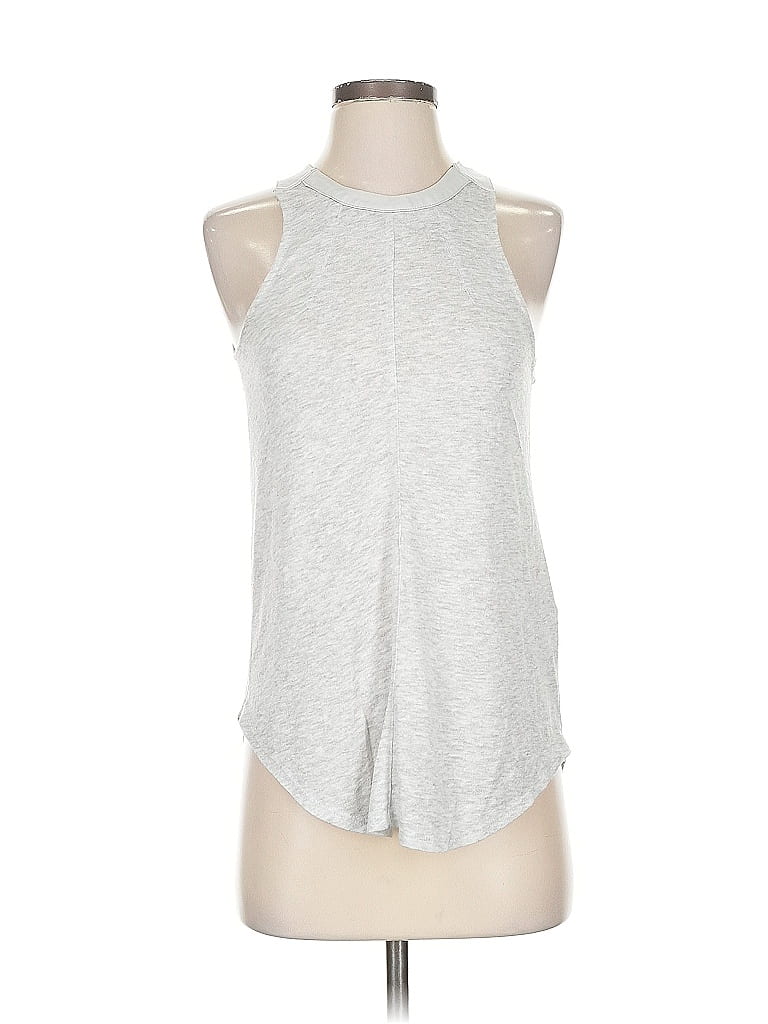 Pre-owned Banana Republic Tank Top Silver Halter Neckline Tops