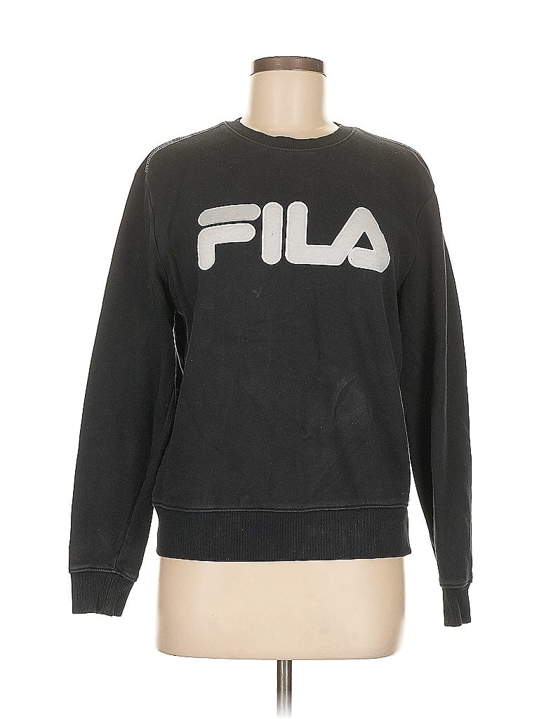 Click to view more detailed imagery on our partner's website Pre-owned Fila Sweatshirt In Black