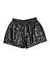 Everbellus Metallic Black Athletic Shorts Size M - photo 1