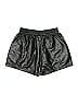 Everbellus Metallic Black Athletic Shorts Size M - photo 2