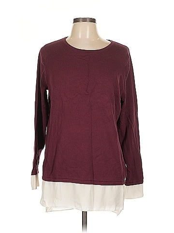 Susan Graver Long Sleeve Top (view 1)