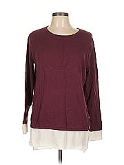 Susan Graver Long Sleeve Top