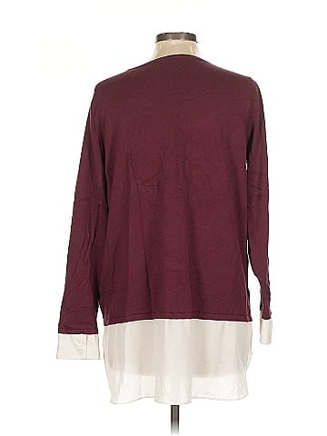 Susan Graver Long Sleeve Top (view 2)