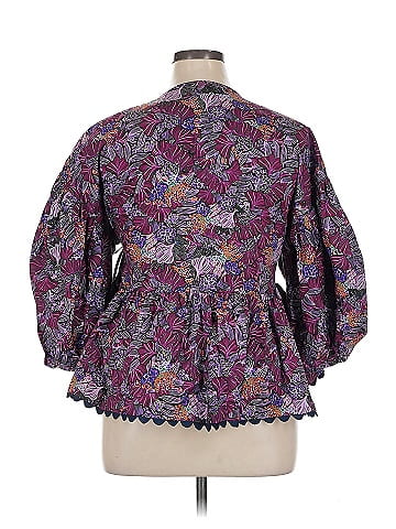 KIKA VARGAS X TARGET 3/4 Sleeve Blouse (view 2)