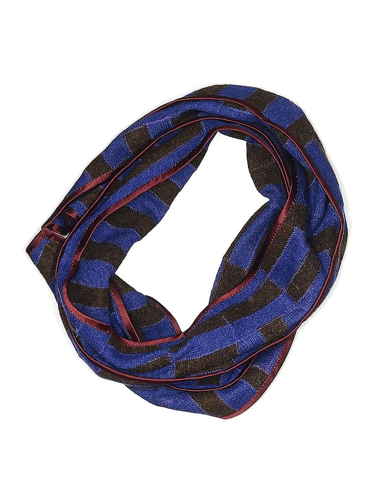 Pre-owned Assorted Brands Scarf In Blue