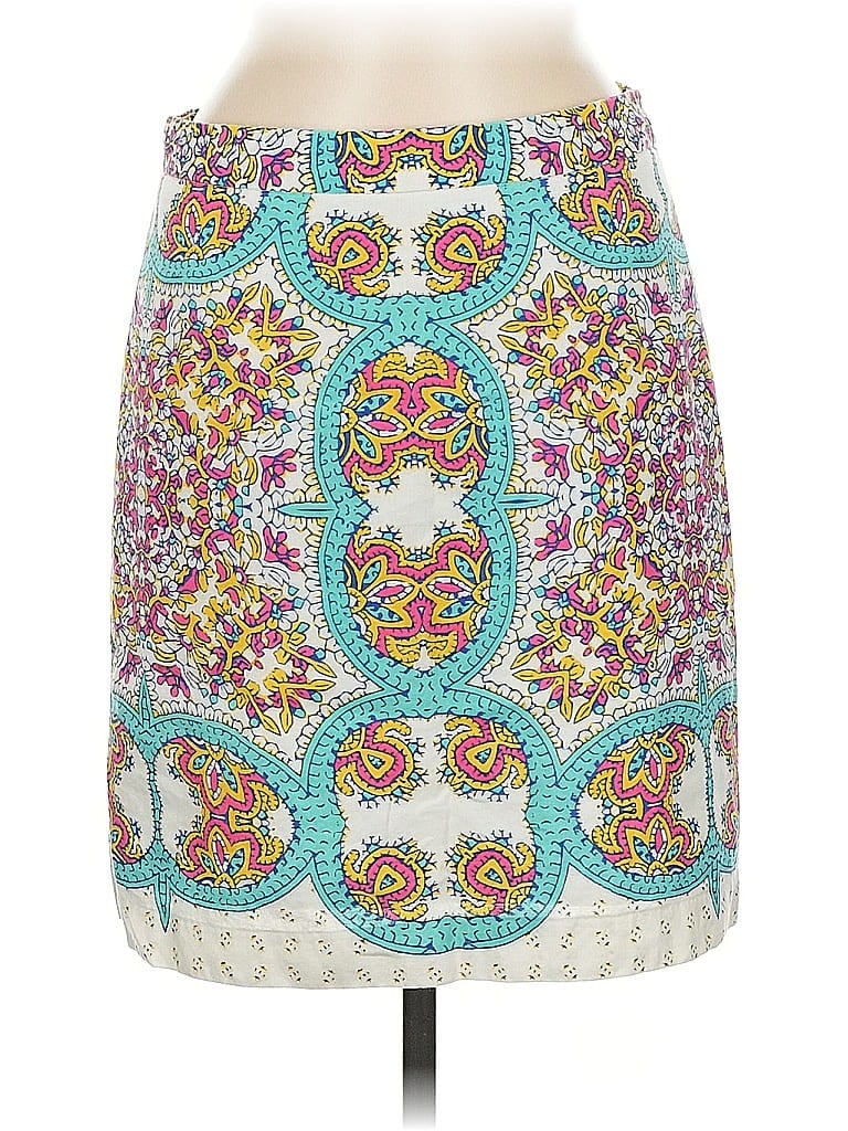 Pre-owned Lucy & Laurel Casual Skirt In White