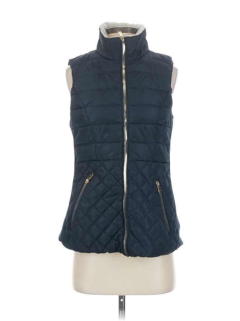 Click to view more detailed imagery on our partner's website Pre-owned Cavalini Vest In Blue