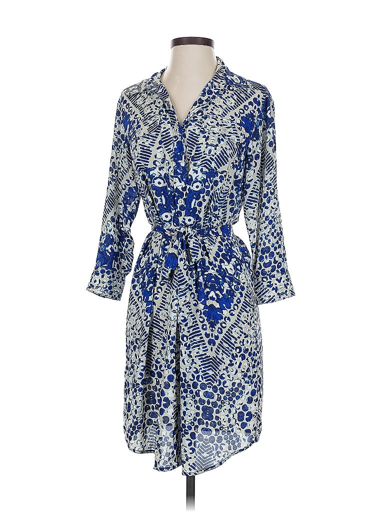 Click to view more detailed imagery on our partner's website Pre-owned Cabi Casual Dress In Blue