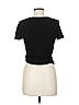 Unbranded Black Short Sleeve Top Size 6 - photo 2