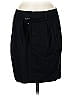 Banana Republic Solid Black Wool Skirt Size 8 - photo 1