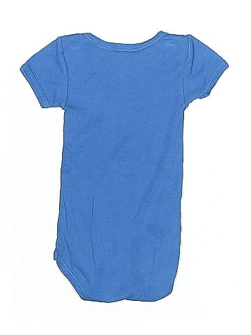 Petit Bateau Short Sleeve Onesie (view 2)