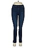 Soho JEANS NEW YORK & COMPANY Solid Blue Jeans Size 6 - photo 1