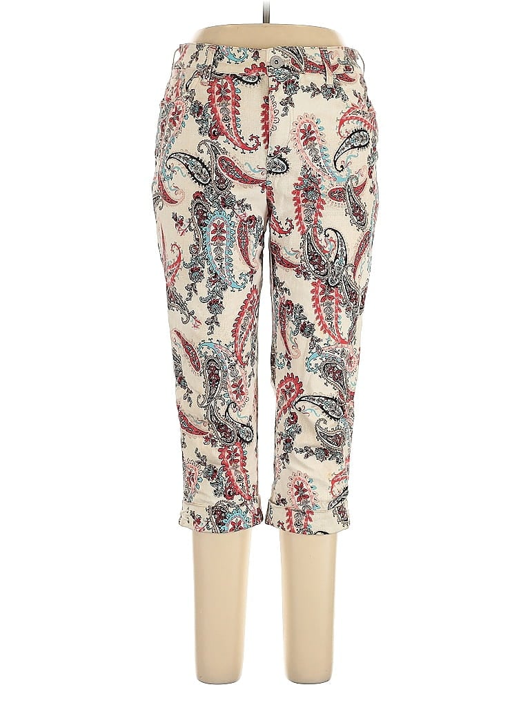 Pre-owned Bandolino Casual Pants In White