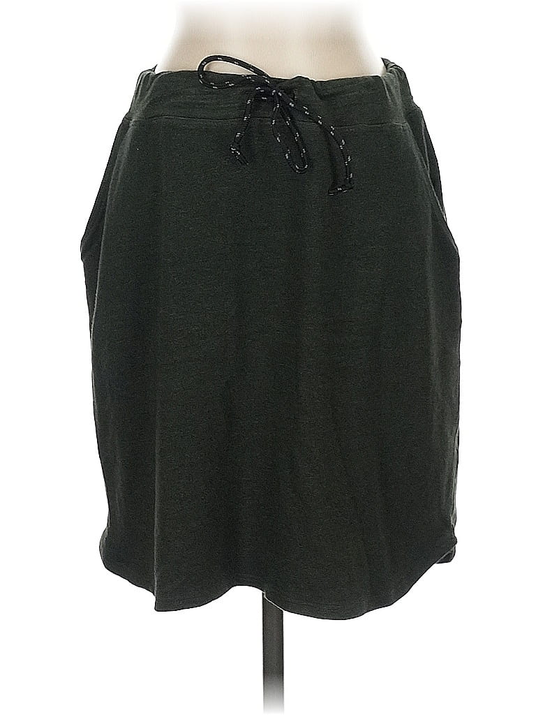 Pre-owned Sundry For Evereve Casual Skirt In Green