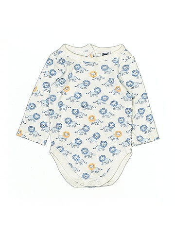 Janie and Jack Long Sleeve Onesie (view 1)