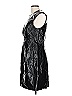 Beaufille Metallic Black Cocktail Dress Size 12 - photo 5
