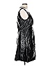 Beaufille Metallic Black Cocktail Dress Size 12 - photo 4