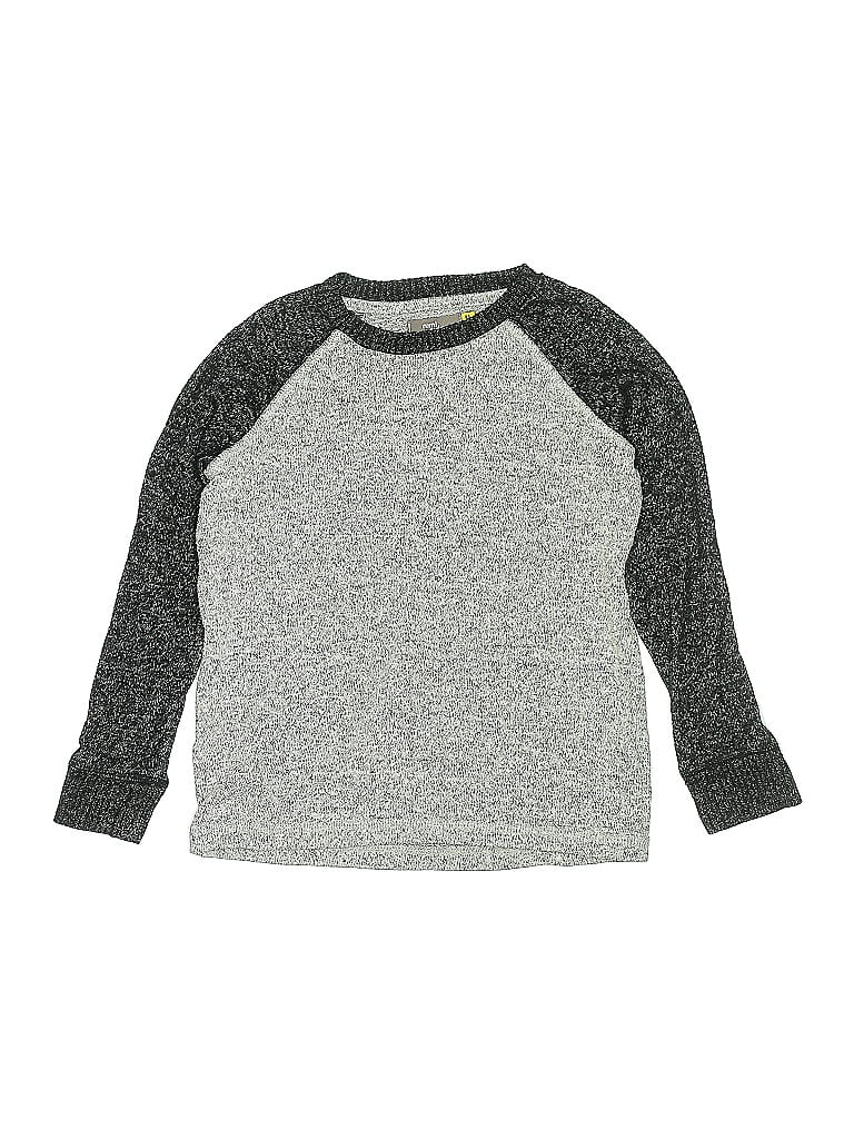 Pre-owned Rumi + Ryder Kids' 3/4 Sleeve T-shirt In Gray